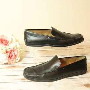 Tod's Classic Black Leather Men's Loafer sz 10